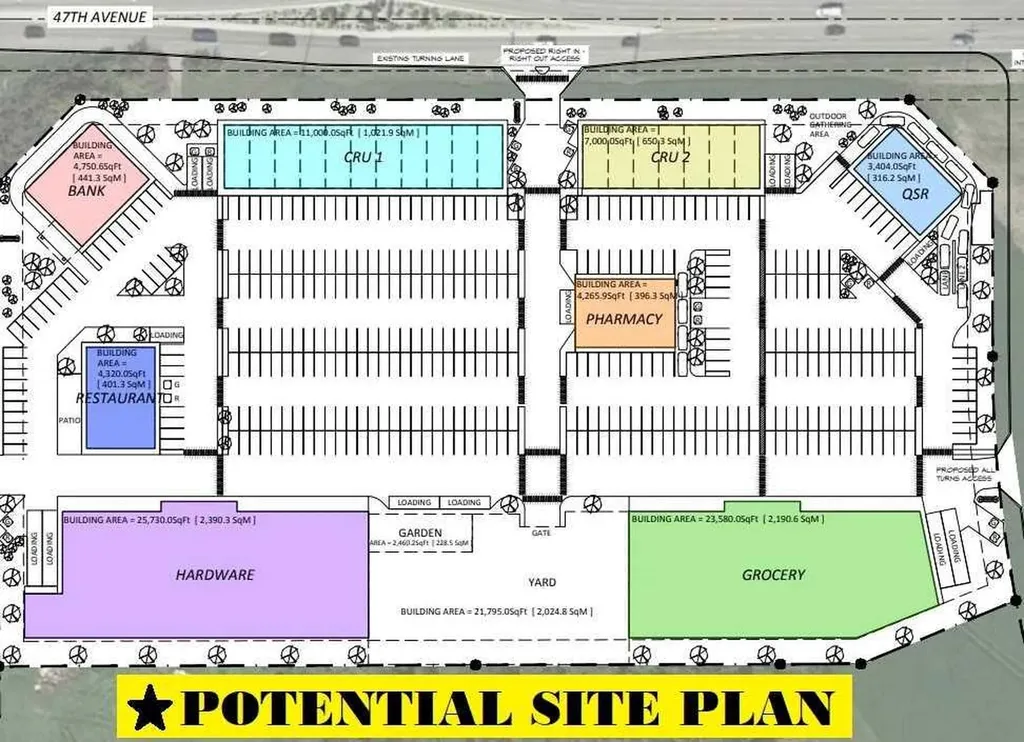 Corner Of 47th Avenue Highway 20 Sylvan Lake AB T4S 2J7