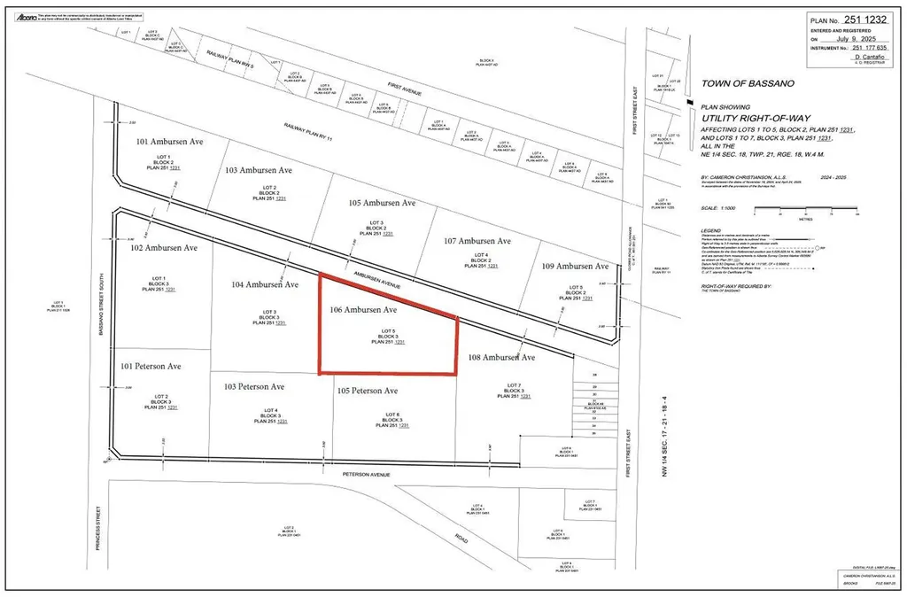 106 Ambursen Avenue Bassano AB T0J 0B0