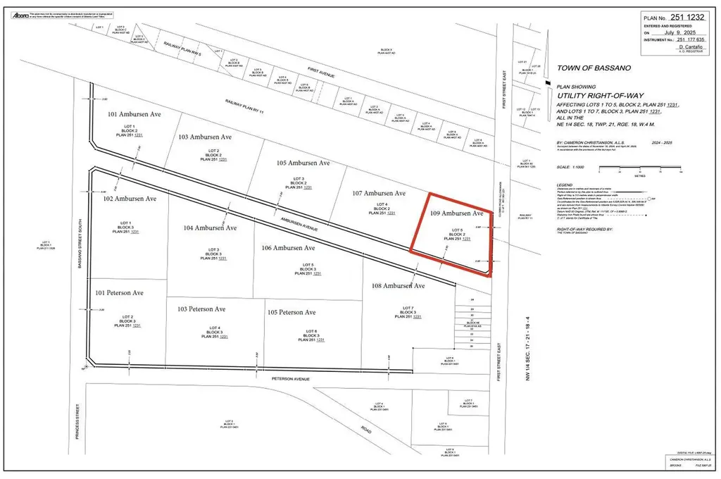 109 Ambursen Avenue Bassano AB T0J 0B0
