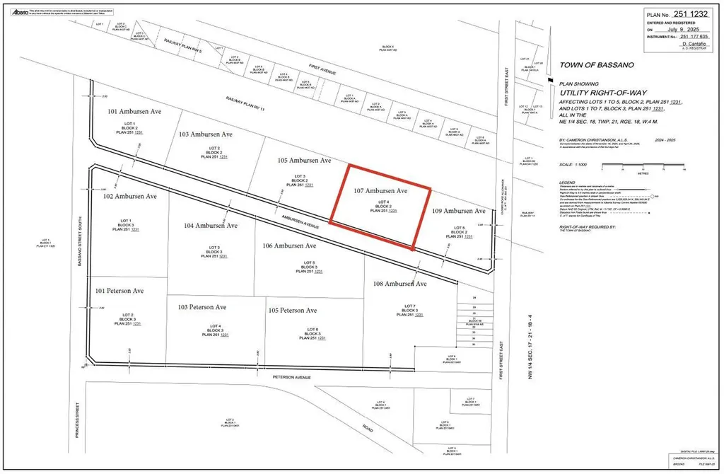 107 Ambursen Avenue Bassano AB T0J 0B0