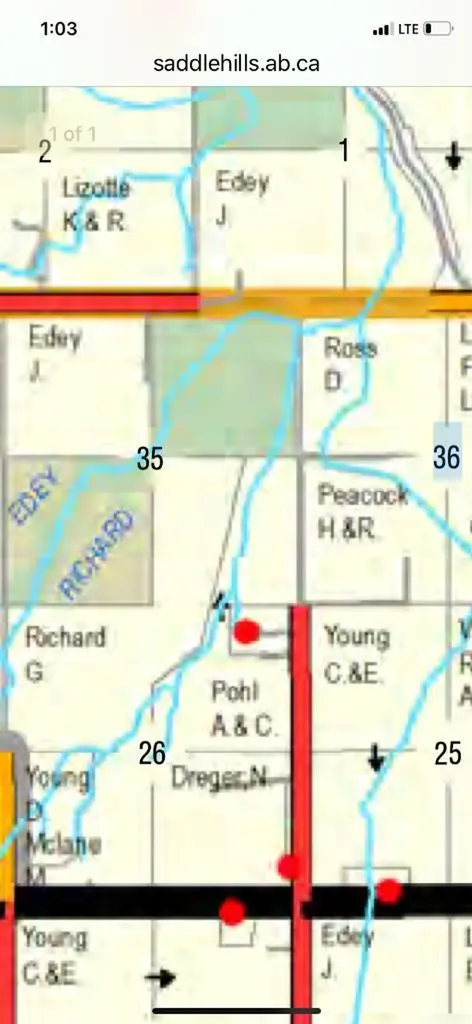 NE 26 78 7 W6 Rural Saddle Hills County AB T0H 3G0