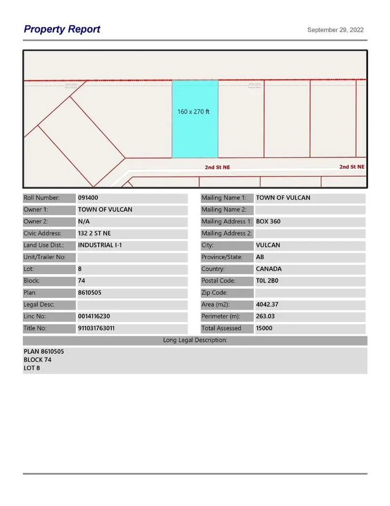 132 2 Street NE Vulcan AB T0L 2B0