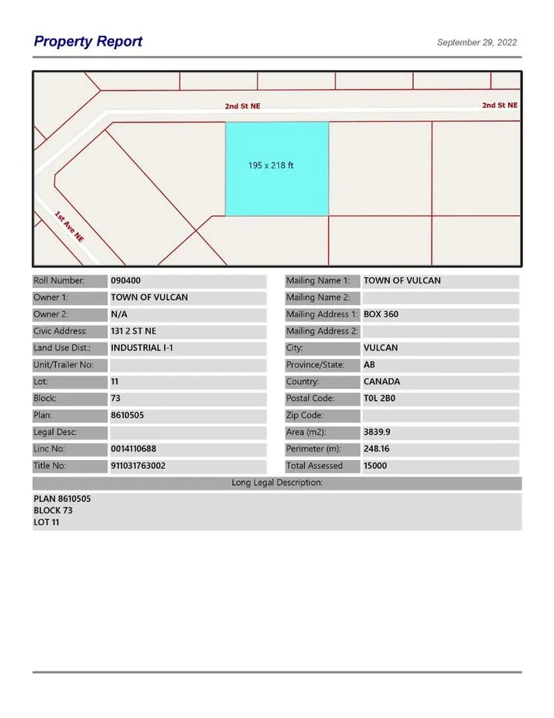 131 2 Street NE Vulcan AB T0L 2B0