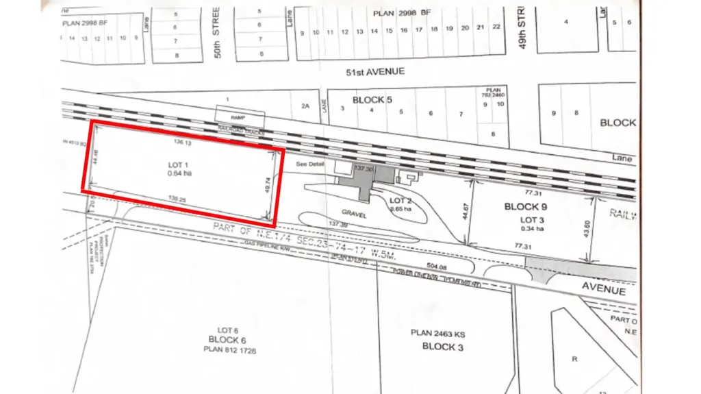 Lot 1 50th Avenue High Prairie AB T0G 1E0