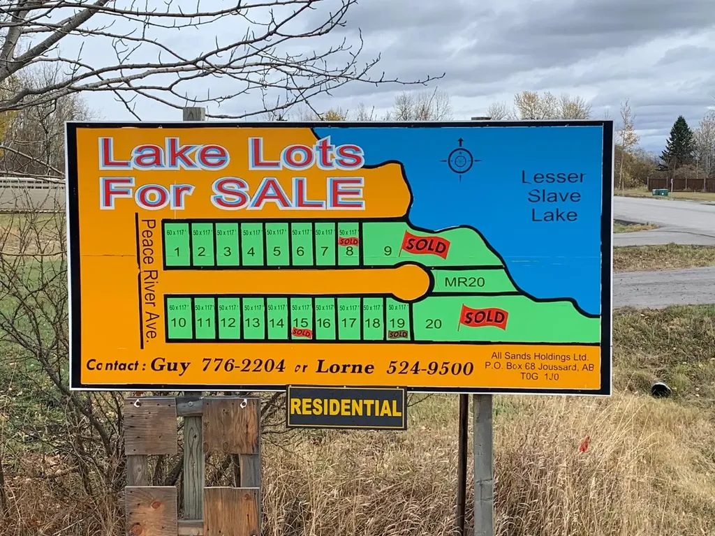 Lot 1 19 Peace River Avenue Joussard AB T0G 1J0