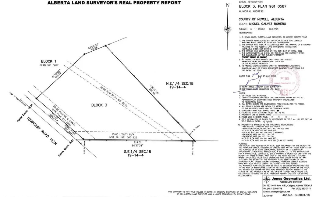 145048 192 Township N Rural Newell County Of AB T0J 0Z0