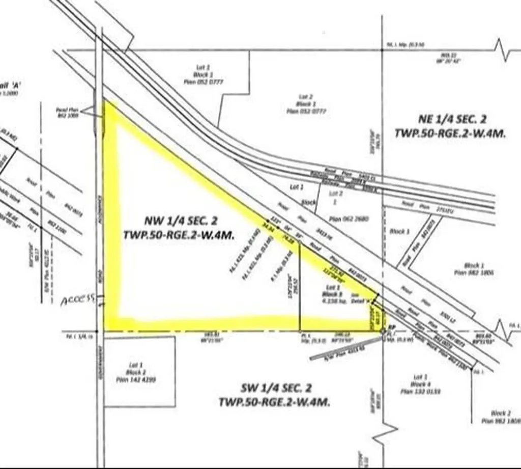 Lot 1 Block 3 & Point NW 2-50-2-w4 Rural Vermilion River County Of AB T0B 0L0