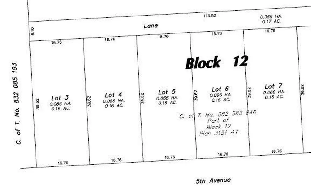 602, 606, 610, 614, 618 5 Avenue Elnora AB T0M 0Y0