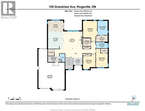 155 Grandview Avenue Kingsville ON N9Y 0C8
