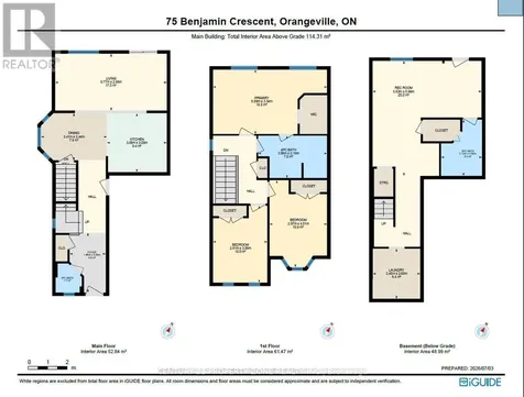 75 Benjamin Crescent Orangeville ON L9W 0V1