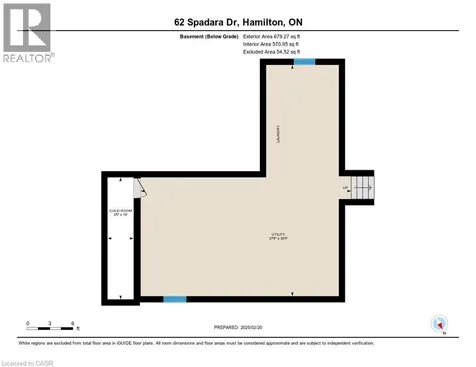 62 Spadara Drive Hamilton ON L9B 2K3
