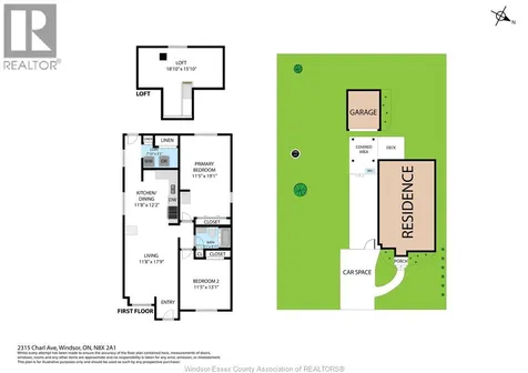 2315 Charl Avenue Windsor ON N8X 2A1