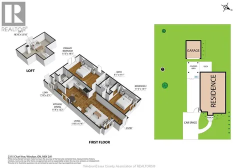 2315 Charl Avenue Windsor ON N8X 2A1