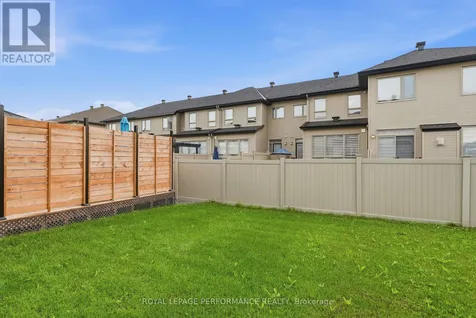 602 Cordelette Circle Ottawa ON K1W 0P7