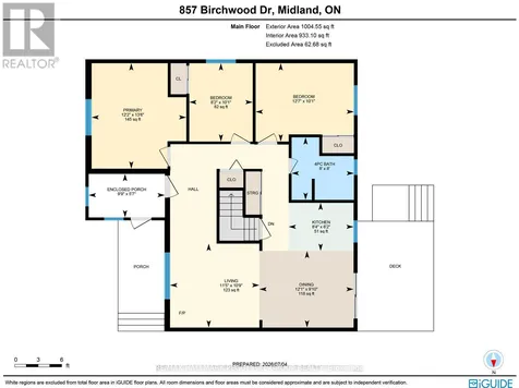 857 Birchwood Drive Midland ON L4R 4Y3