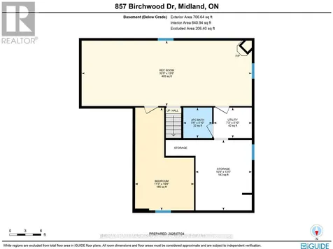 857 Birchwood Drive Midland ON L4R 4Y3