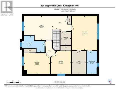 334 Apple Hill Crescent Kitchener ON N2R 0E5