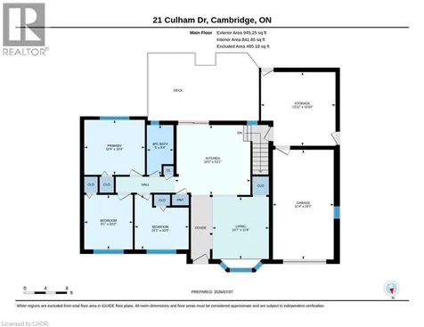 21 Culham Drive Cambridge ON N1S 2G7