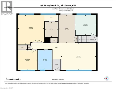 98 Stonybrook Drive Kitchener ON N2M 4L7