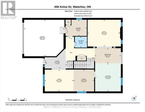 456 Kelso Drive Waterloo ON N2V 2S2