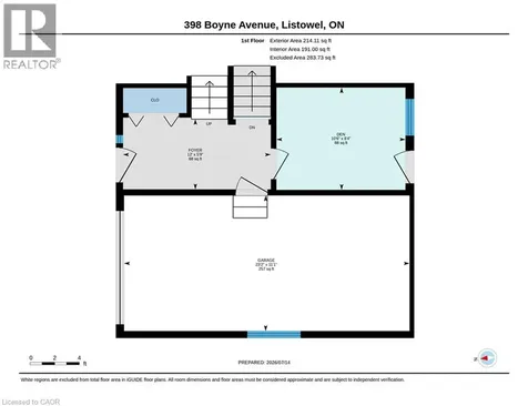 398 Boyne Avenue Listowel ON N4W 3K4