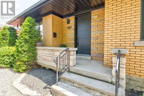 189 Eighth Avenue Kitchener ON N2C 1S5