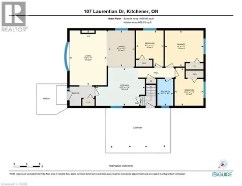107 Laurentian Drive Kitchener ON N2E 1C3