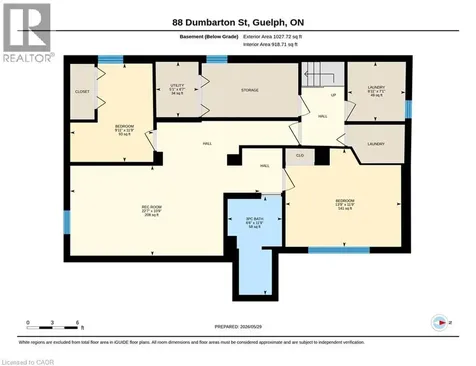 88 Dumbarton Street Guelph ON N1E 3T7