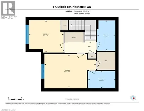 9 Outlook Terrace Kitchener ON N2R 0K6