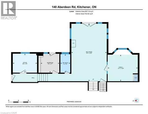 140 Aberdeen Road Kitchener ON N2M 2Y7