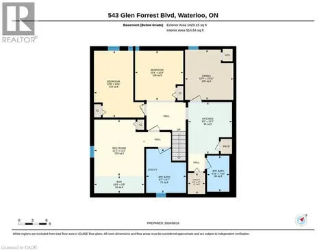 543 Glen Forrest Boulevard Waterloo ON N2L 4J3