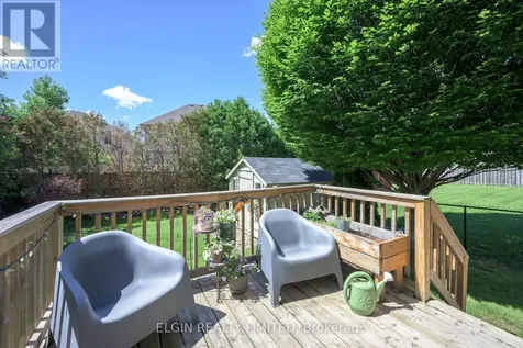 34 Pear Tree Avenue St. Thomas ON N5R 0B5