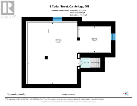 19 Cedar Street Cambridge ON N1S 1T8