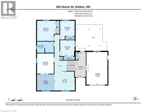 155 Huron Street Embro ON N0J 1J0