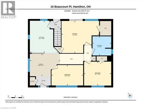 16 Beaucourt Place Hamilton ON L8S 2P7