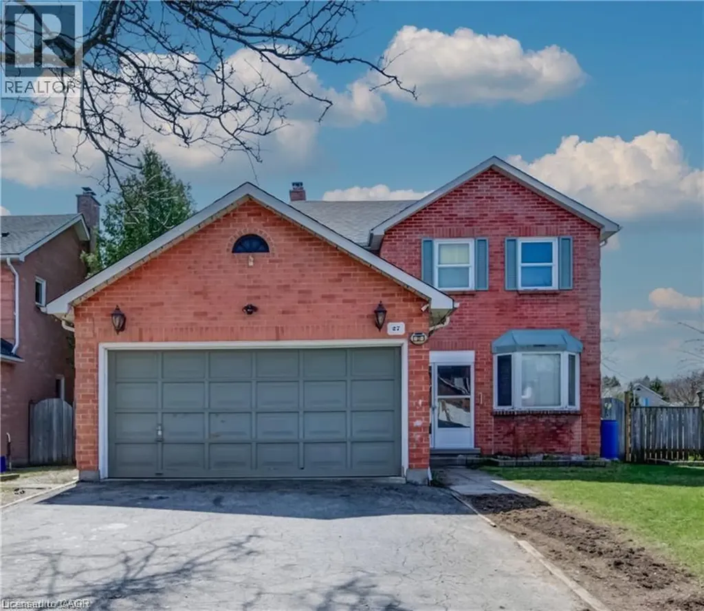 27 Tassie Lane Cambridge ON N1T 1C7