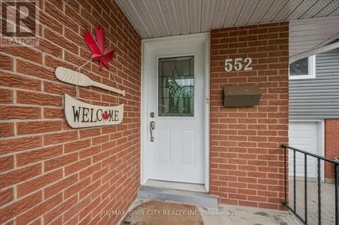 552 Greenbrook Drive Kitchener ON N2M 4K6