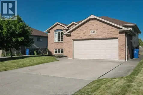 838 Southwood Drive Lakeshore ON N8L 1G1