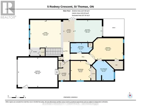 5 Rodney Crescent St. Thomas ON N5R 6E1