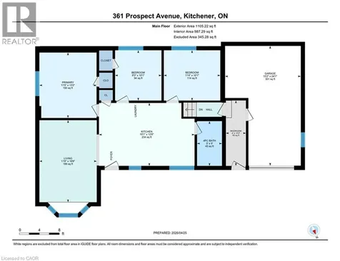 361 Prospect Avenue Kitchener ON N2A 1C9