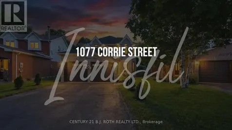 1077 Corrie Street Innisfil (alcona) ON L9S 1T7