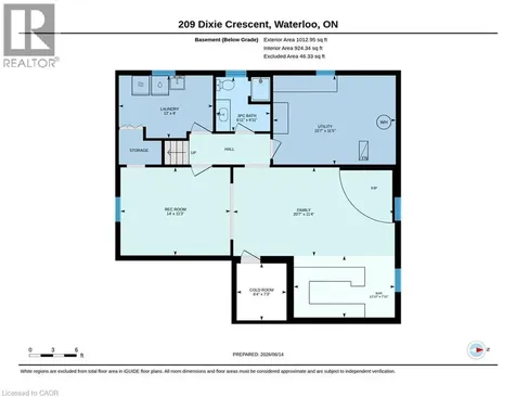 209 Dixie Crescent Waterloo ON N2J 3K9