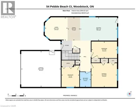 54 Pebble Beach Court Woodstock ON N4S 8X2