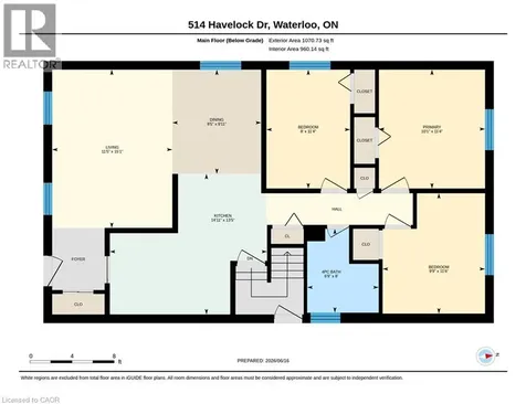 514 Havelock Drive Waterloo ON N2L 4N7