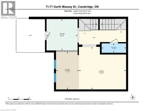71 Garth Massey Drive Cambridge ON N1T 2G8