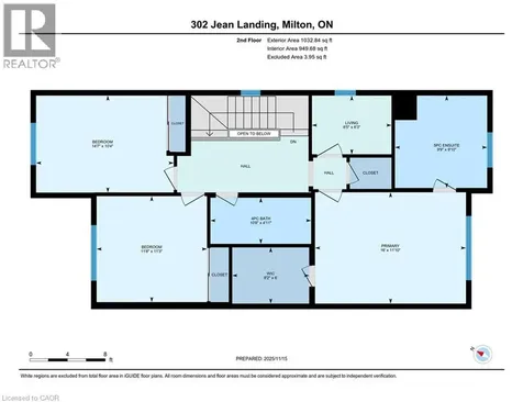 302 Jean Landing Milton ON L9E 1C6