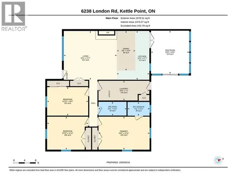 6238 London Road Lambton Shores ON N0N 1J0
