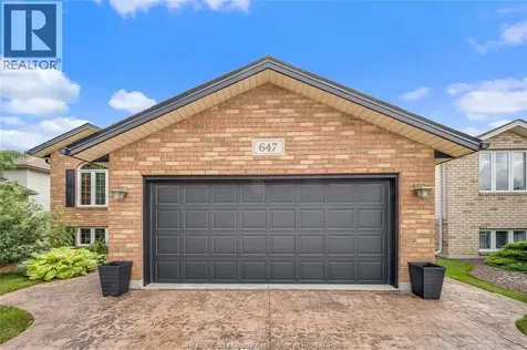 647 Alpenrose Court Windsor ON N9G 2X7
