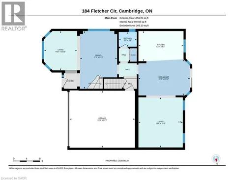 184 Fletcher Circle Cambridge ON N3C 0B5