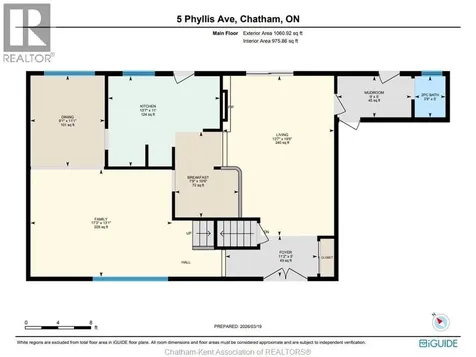 5 Phyllis Avenue Chatham ON N7M 3B8